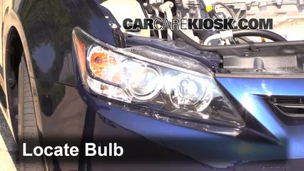 2012 Scion tC 2.5L 4 Cyl. Lights Turn Signal - Front (replace bulb)